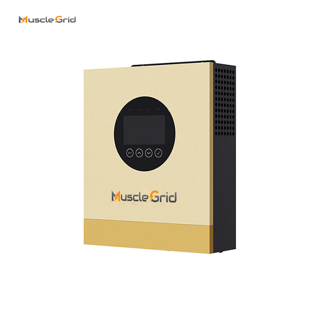 MuscleGrid 6.2KW Hybrid Solar Inverter | 9KW PV Supprt | Transformerless | Support Lead acid and Lithium Batteries