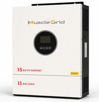 MG Pro+ 11kW 48V Hybrid Solar Inverter with MPPT, 15kW PV Input, Pure Sine Wave, WiFi Monitoring & LCD Display