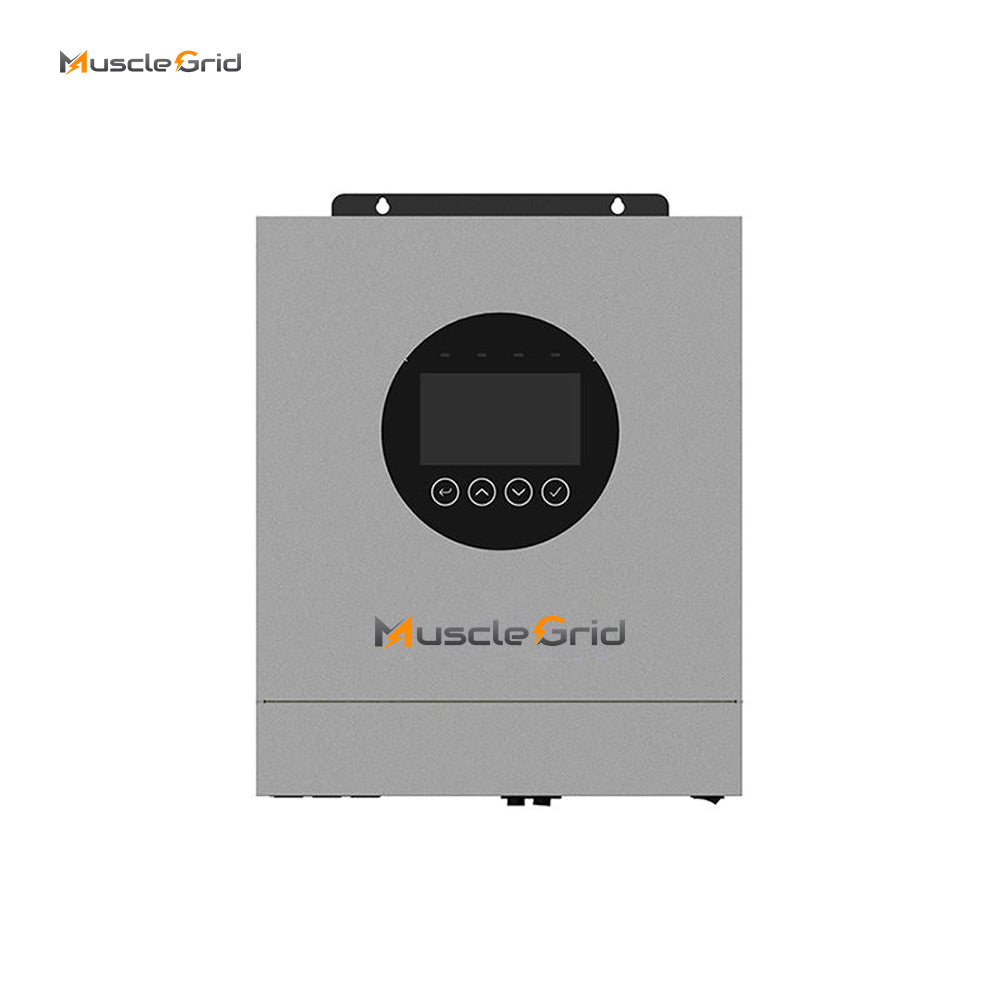 MuscleGrid 6.2KW Hybrid Solar Inverter | 9KW PV Supprt | Transformerless | Support Lead acid and Lithium Batteries