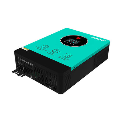 BUSBYR Hybrid Solar Inverter 10.2KW with Dual Output Inverter Built-in 120A MPPT Solar Charge Controller