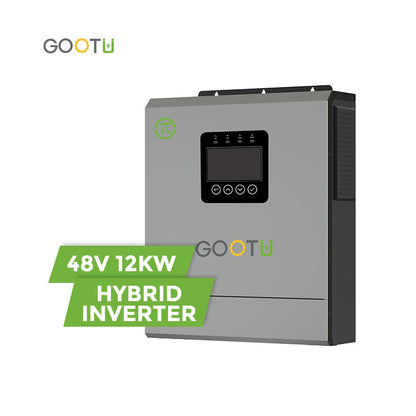 Gootu 12KW High Quality High Power Photovoltaic Integrated Hybrid Solar Inverter 48V Pure Sine Wave Dual Output PV Inverter