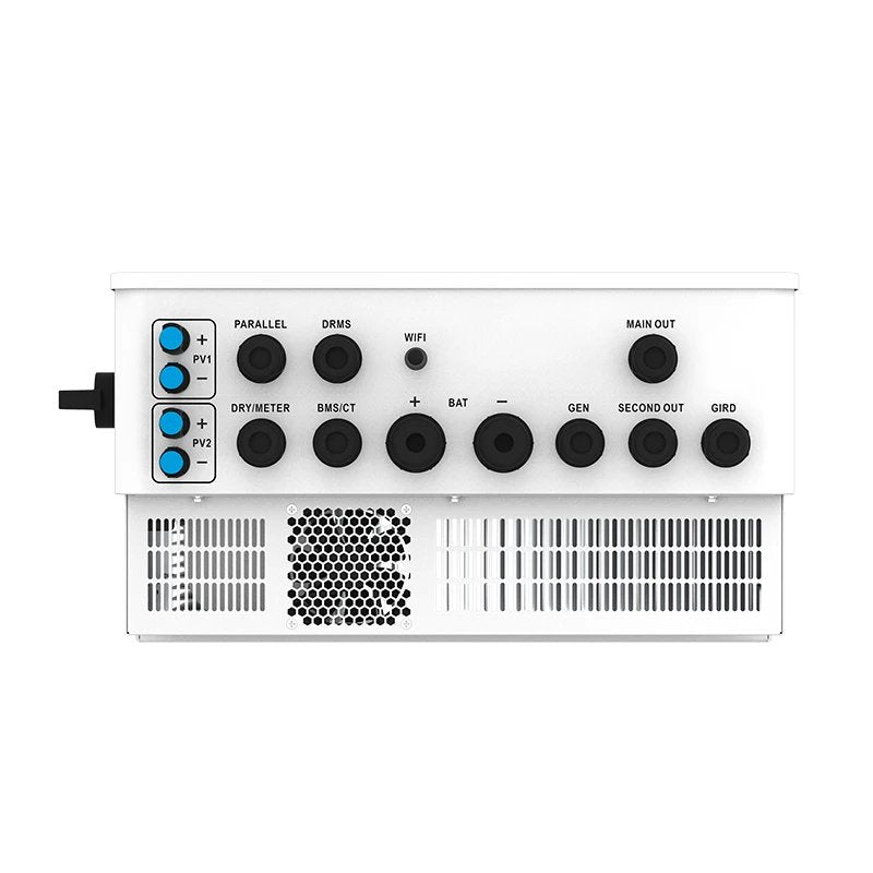 MuscleGrid 6KW Single Phase IP65 48V Hybrid Solar Inverter MPPT WiFi Solar Inverter Parallel for Home Energy System